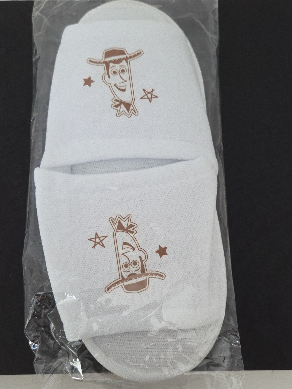 Tokyo Disney Resort Toy Story Hotel amenity slippers